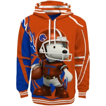 Boise State Broncos Hoodie - Football Snoopy