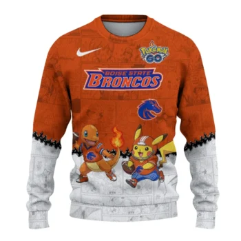Boise State Broncos Sweater - Pokemon