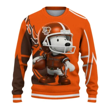 Bowling Green Falcons Sweater - Helmet Snoopy