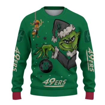 Charlotte 49ers Sweater - Grinch Stare