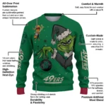 charlotte-49ers-grinch-stare-sweater-best-selling-1.webp
