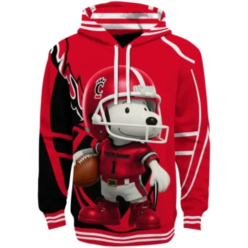 Cincinnati Bearcats Hoodie - Football Snoopy