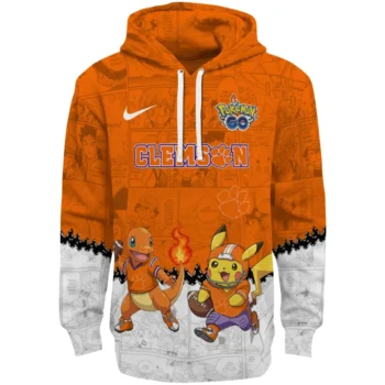 Clemson Tigers Hoodie - Pokemon