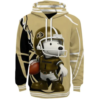 Colorado Buffaloes Hoodie - Football Snoopy