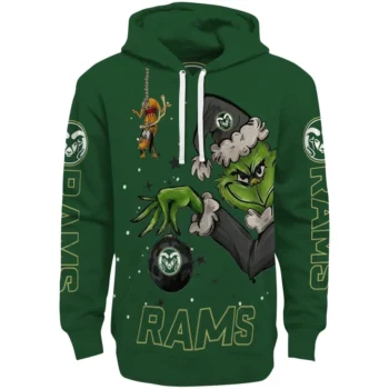 Colorado State Rams Hoodie - Chirstmas Grinch