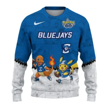 Creighton Bluejays Sweater - Pokemon
