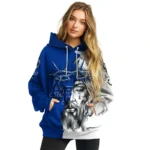 Custom Air Force Falcons Jesus Tear Hoodie Best Selling