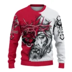 custom-arkansas-state-red-wolves-jesus-tear-sweater-best-selling