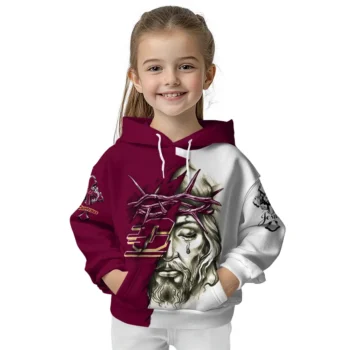 Custom Central Michigan Chippewas Jesus Tear Hoodie Top Rated