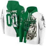 Custom Charlotte 49ers Jesus Tear Hoodie Best Selling