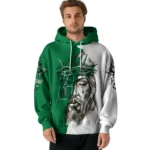 Custom Charlotte 49ers Jesus Tear Hoodie Best Selling