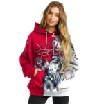 Custom Fresno State Bulldogs Jesus Tear Hoodie Best Selling