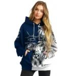 Custom Georgia Southern Eagles Jesus Tear Hoodie Best Selling