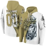Custom Georgia Tech Yellow Jackets Jesus Tear Hoodie Best Selling