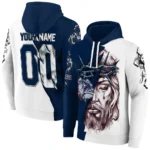 Custom Gonzaga Bulldogs Jesus Tear Hoodie Best Selling