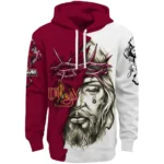 Custom Louisiana Monroe Warhawks Jesus Tear Hoodie Best Selling