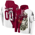 Custom Louisiana Monroe Warhawks Jesus Tear Hoodie Best Selling