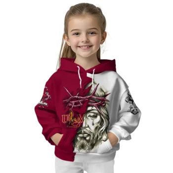 Custom Louisiana Monroe Warhawks Jesus Tear Hoodie Top Rated