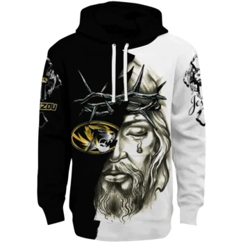 Custom Missouri Tigers Jesus Tear Hoodie Best Selling