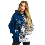Custom Nevada Wolf Pack Jesus Tear Hoodie Best Selling