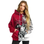 Custom Northern Illinois Huskies Jesus Tear Hoodie Best Selling