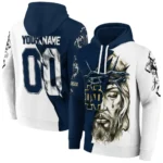 Custom Notre Dame Fighting Irish Jesus Tear Hoodie Best Selling