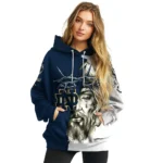 Custom Notre Dame Fighting Irish Jesus Tear Hoodie Best Selling