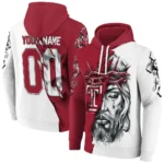 Custom Temple Owls Jesus Tear Hoodie Best Selling