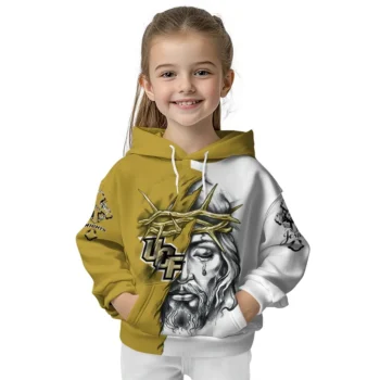 Custom Ucf Knights Jesus Tear Hoodie Top Rated