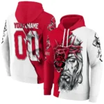 Customized Arkansas State Red Wolves Jesus Tear Hoodie Best Selling