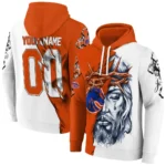 Customized Boise State Broncos Jesus Tear Hoodie Best Selling