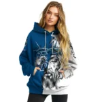Customized Drake Bulldogs Jesus Tear Hoodie Best Selling