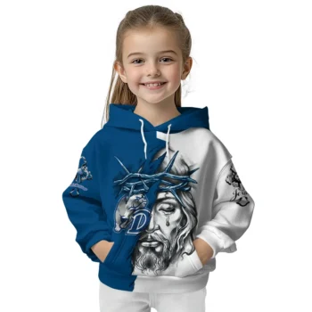 Customized Drake Bulldogs Jesus Tear Hoodie Top Rated
