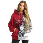 Customized Miami Redhawks Jesus Tear Hoodie Best Selling
