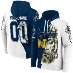 Customized Michigan Wolverines Jesus Tear Hoodie Best Selling