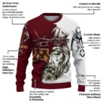 customized-minnesota-golden-gophers-jesus-tear-sweater-best-selling