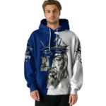 Customized Navy Midshipmen Jesus Tear Hoodie Best Selling