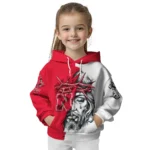 Customized Nebraska Cornhuskers Jesus Tear Hoodie Best Selling