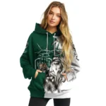 Customized Ohio Bobcats Jesus Tear Hoodie Best Selling