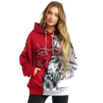 Customized Ole Miss Rebels Jesus Tear Hoodie Best Selling