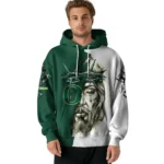 Customized Oregon Ducks Jesus Tear Hoodie Best Selling