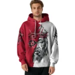 Customized San Diego State Aztecs Jesus Tear Hoodie Best Selling