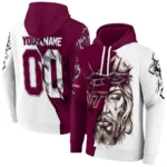 Customized Virginia Tech Hokies Jesus Tear Hoodie Best Selling