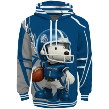 Drake Bulldogs Hoodie - Football Snoopy