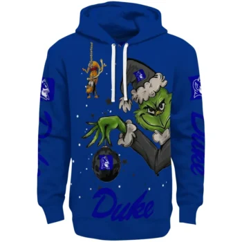 Duke Blue Devils Hoodie - Chirstmas Grinch