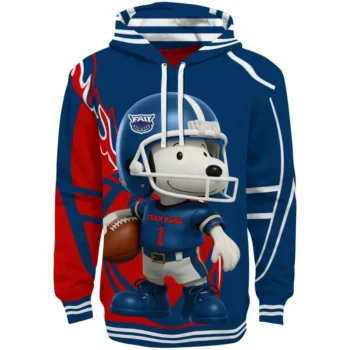 Florida Atlantic Owls Hoodie - Football Snoopy