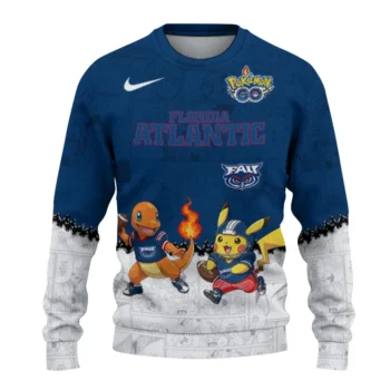 Florida Atlantic Owls Sweater - Pokemon