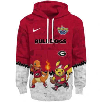 Georgia Bulldogs Hoodie - Pokemon