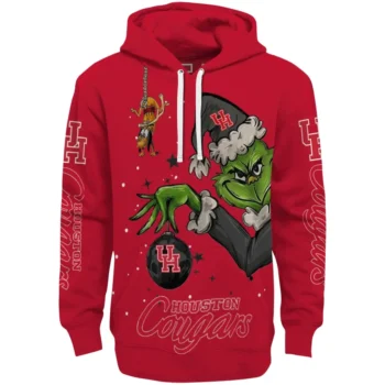 Houston Cougars Hoodie - Chirstmas Grinch