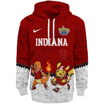 Indiana Hoosiers Hoodie - Pokemon